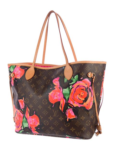 louis vuitton neverfull roses replica|louis vuitton neverfull tote.